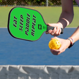 Iss Paddle Wiederholen - Anpassbares Pickleball