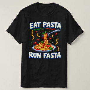 Iss Pasta Lauf Fasta , Lustige Pasta , Italienisch T-Shirt