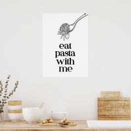 Iss Pasta mit mir Poster