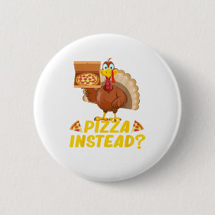 Iss Pizza statt Putenfleisch auf dem Erntedank Button
