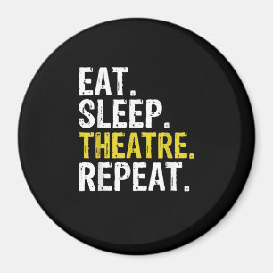 Iss Schauspiel Theater Wiederholung Schauspieler G Magnet