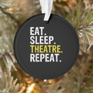 Iss Schauspiel Theater Wiederholung Schauspieler G Ornament
