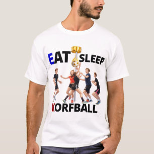 Iss, Schlaf Korfball: Korfball Herren T-Shirts