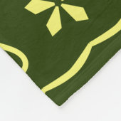 Iss schlafenden Fisch. Big TROUT! Wunderbar Fleecedecke (Ecke)