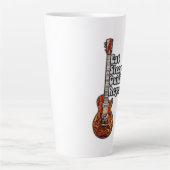 Iss schlafgitarre wiederholen. Vintag farbig Milchtasse (Vorderseite)