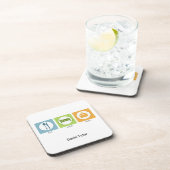 Iss Schlafkuchen! Getränkeuntersetzer (Rechte Seite)