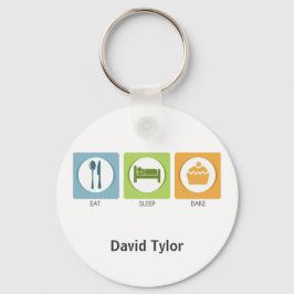 Iss Schlafkuchen! Schlüsselanhänger