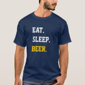 Iss Sleep Bee T-Shirt (Vorderseite)