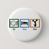 Iss Sleep Chee Button (Vorderseite)