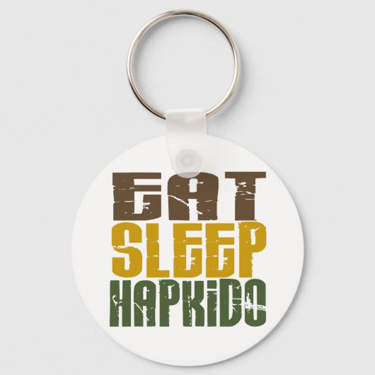 Iss Sleep Hapkido 1 Schlüsselanhänger (Vorderseite)