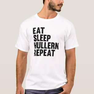 Iss Sleep Hullern Wiederholung Sport mit dem Hula T-Shirt