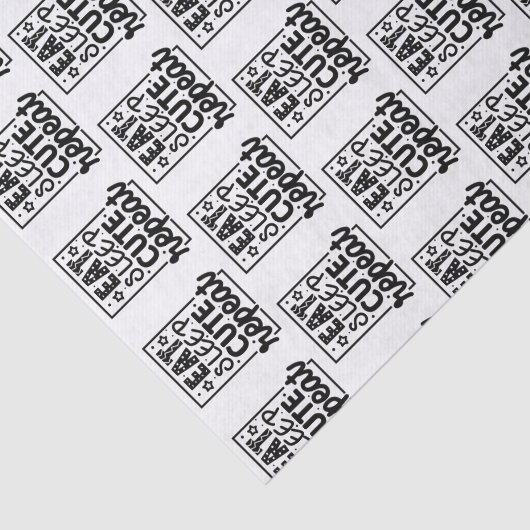 Iss Sleep Niedlich Repeat Baby Seidenpapier (Ausschnitt)