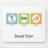 Iss Sleep Paint Mousepad (Vorne)