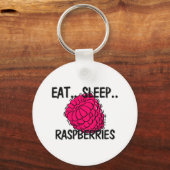 Iss Sleep RASPBERRIES Schlüsselanhänger (Vorderseite)