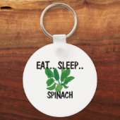 Iss Sleep SPINACH Schlüsselanhänger (Vorderseite)
