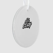 Iss, trink und sei gruselig Basic Clean Ornament (Vorderseite)
