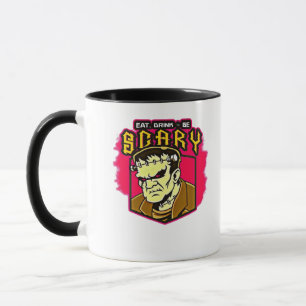 Iss Trink Und Sei Gruselig Frankenstein Halloween Tasse