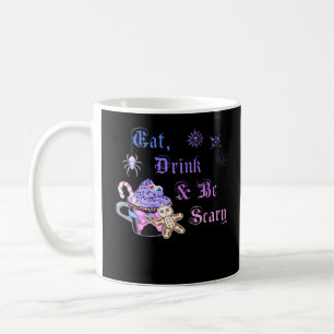 Iss, trink und sei gruselig Hexmas Cooler einzigar Kaffeetasse