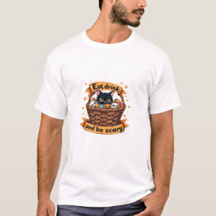 Iss, trink und sei gruselig, Trick-or-Treat-Korb H T-Shirt