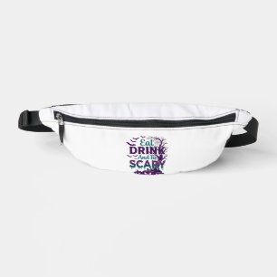 Iss Trinke Sei Gruselig Halloween Gruseliger Baum  Bauchtasche