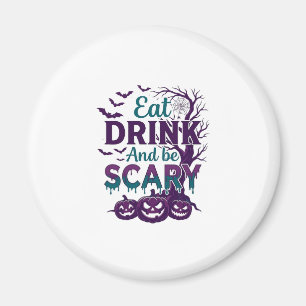 Iss Trinke Sei Gruselig Halloween Gruseliger Baum Magnet