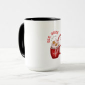 Iss, trinke und sei fröhlich! tasse (Vorderseite Links)