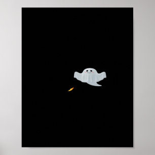 Iss, trinke und sei gruselig Halloween-Trendy Casu Poster