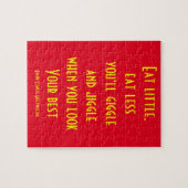 Iss wenig puzzle (Horizontal)