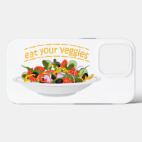 Iss Your Veggies Zitat frisch Salat Mix Schüssel g