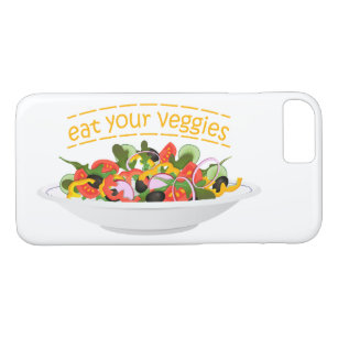 Iss Your Veggies Zitat frisch Salat Mix Schüssel g Case-Mate iPhone Hülle