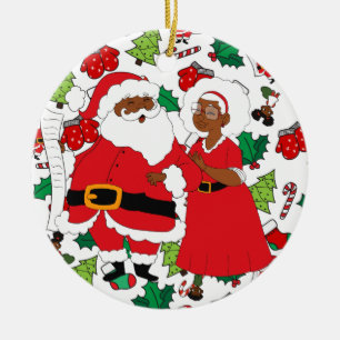 Issa Mr. und Claus Keramik Ornament