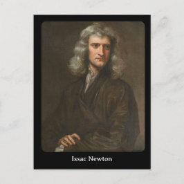 Issac Newton Postkarte