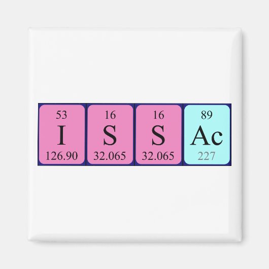 Issac-Periodenmagnet Magnet (Vorne)