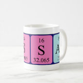Issac Periodenname Tasse (VorderseiteRechts)
