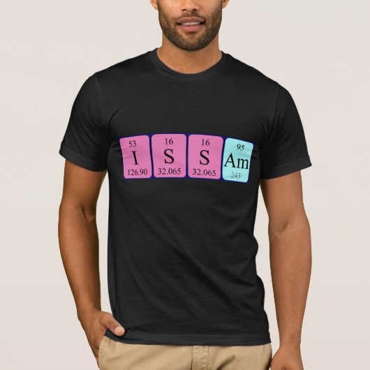 Issam Periodenname Shirt (Vorderseite)