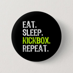 Issen Schlafen Kickbox Wiederholen Kickboxen Kick Button