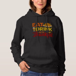 Issen Trinken Sei Dankbar Familie Passend Zu Thank Hoodie