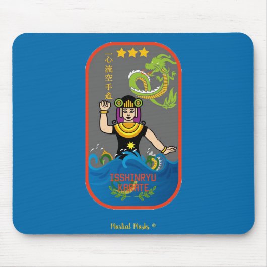 Isshin Ryu Logo Mousepad (Vorne)