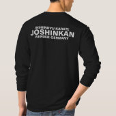 Isshinryu Karate, Joshinkan, Langarm Shirt, black T-Shirt (Rückseite)