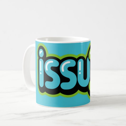issu3s mug kaffeetasse (Vorderseite Links)
