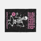 Issues In My Tissues Ehlers Danlos Syndrome Funny  Fleecedecke (Vorderseite (Horizontal))
