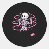 Issues In My Tissues Ehlers Danlos Syndrome Funny Runder Aufkleber (Vorderseite)