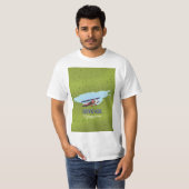 Issyk-Kul Kirgisistan See Reise Poster Kunst. T-Shirt (Vorne ganz)