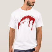 ist2_407872-blood-splatter, ASAMS T-Shirt (Vorderseite)