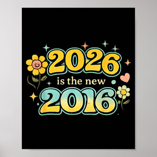 Ist 2016 Nostalgie-Vibes-Kultur Poster (Vorne)