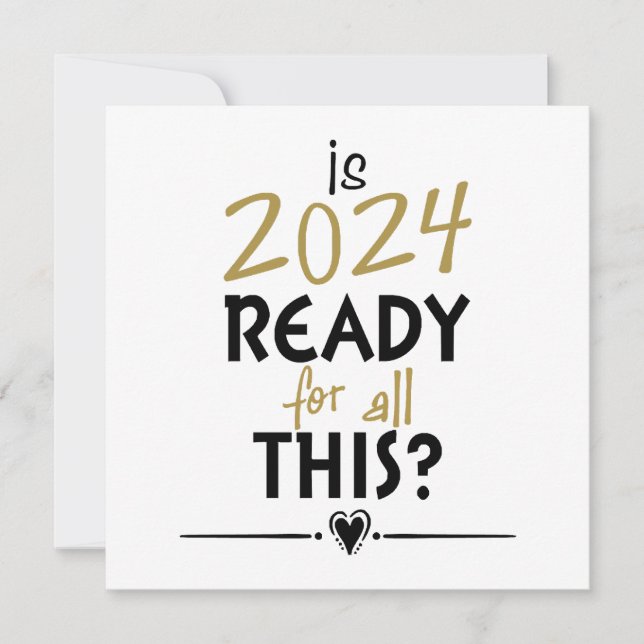 ist 2024 für all das bereit (Vorderseite)