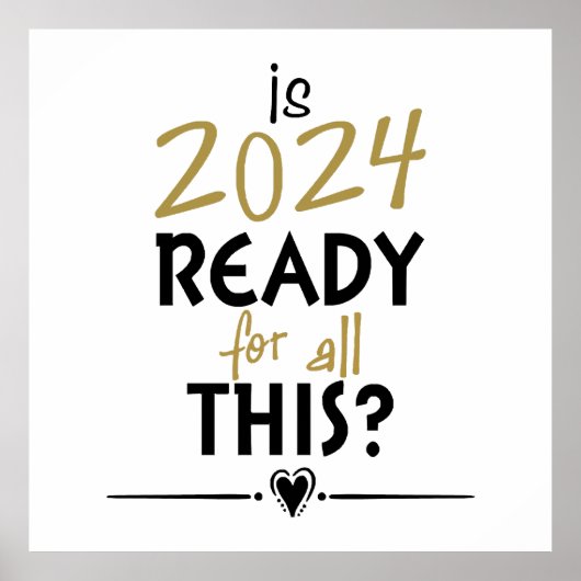 ist 2024 für all das bereit poster (Vorne)