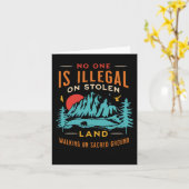 Ist auf gestohlenem Land Vintag illegal? Karte (Gelbe Blume)