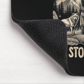 ist auf gestohlenen 90er Jahren illegal Mousepad (Ecke)