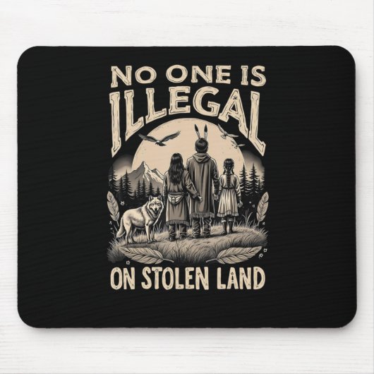 ist auf gestohlenen 90er Jahren illegal Mousepad (Vorne)